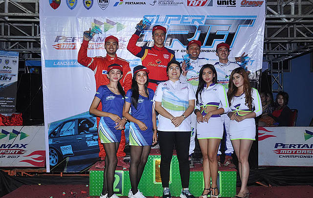 Drifter Pertamax Motorsport Raih Podium di Kejurnas Drifting Putaran 2  
