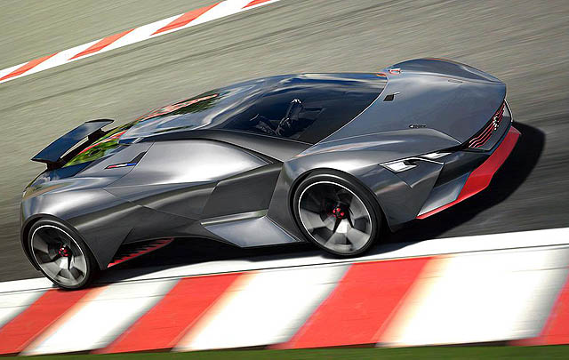 Peugeot Hadirkan Vision Gran Turismo Concept  