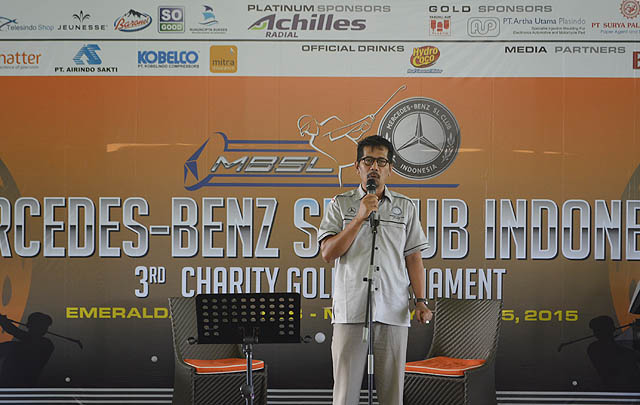 Hadiri MBSL 3rd Charity Golf Tournament, Presiden MBC INA Bahagia  