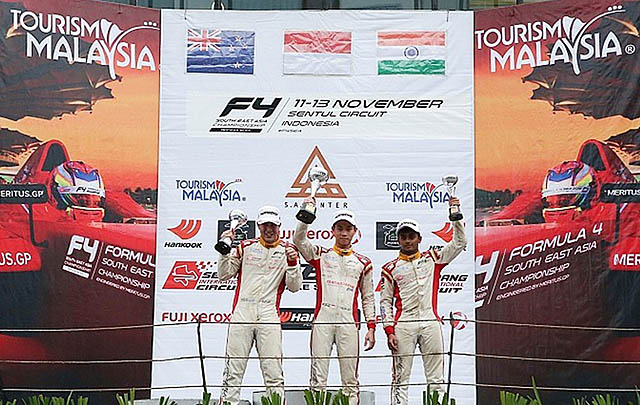 Presley Martono Sabet Gelar Juara Formula 4 SEA Championship  