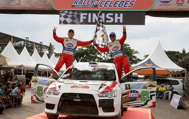 Pereli Papan Atas Dominasi Kejurnas Rally & Sprint Rally 2017 Sidrap  