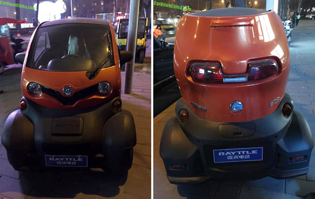 Rayttle E28, 'Kloningan' Renault Twizy dari China  