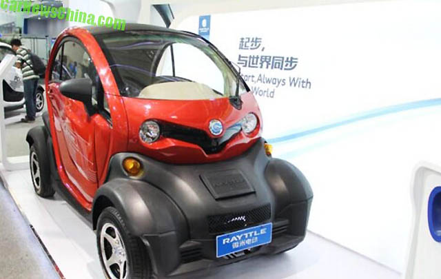 Rayttle E28, 'Kloningan' Renault Twizy dari China  