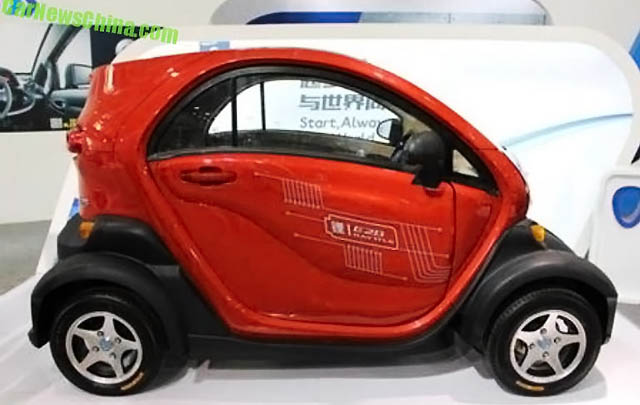 Rayttle E28, 'Kloningan' Renault Twizy dari China  