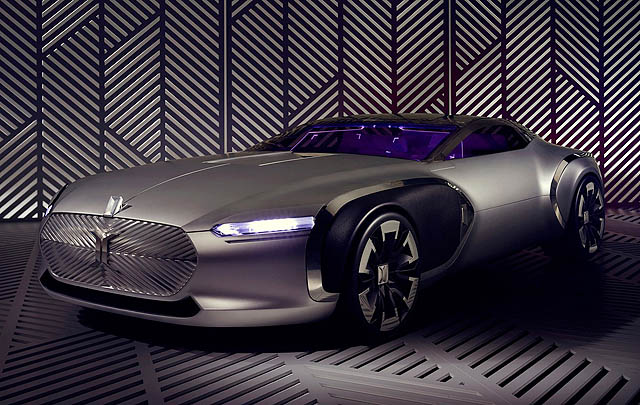 Desain Super-Futuristik, Renault Hadirkan Coupé Corbusier Concept  