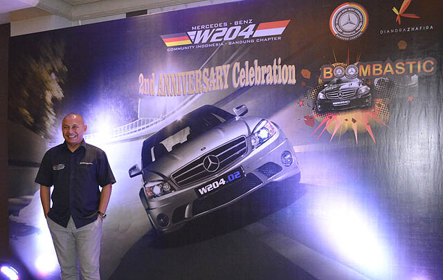 VP MB W204 Club Malaysia Hadiri HUT ke-2 MB W204.02 Bandung