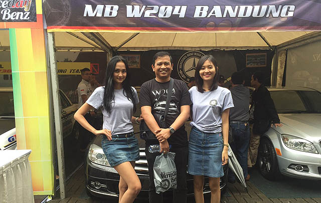 VP MB W204 Club Malaysia Hadiri HUT ke-2 MB W204.02 Bandung