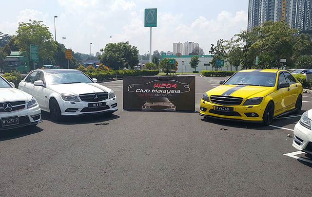 VP MB W204 Club Malaysia Hadiri HUT ke-2 MB W204.02 Bandung