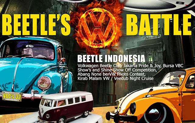 Puluhan VW Beetle Penuhi 'Sarinah Never Sleeps 3'  