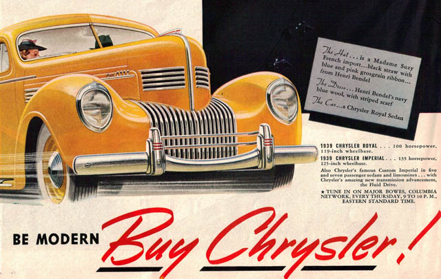 Sejarah Singkat dan Daftar Mobil Chrysler 