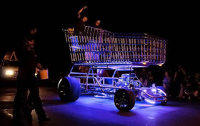 Uniknya 'Shopper Chopper', Kereta Belanja Gaya Hot Rod (Video)  