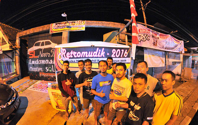 Lebaran 2016, SL Never Die Chapter Solo Dirikan Posko 'Retromudik'  