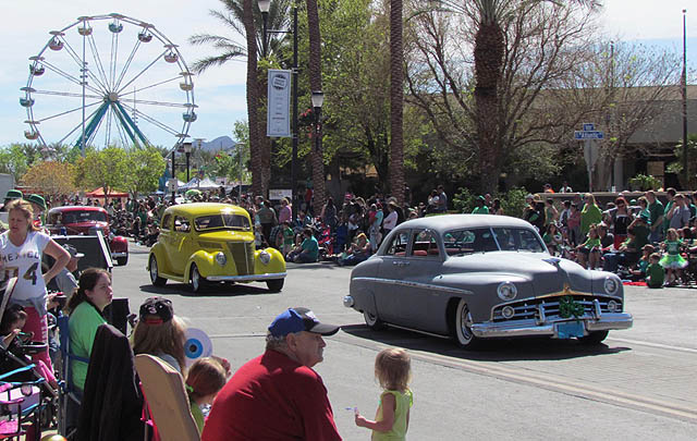 Dari Ajang St. Patrick's Day Car Show di Henderson, Nevada  