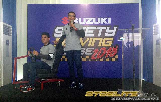 Suzuki Kampanyekan Safety Driving Libatkan Jurnalis di Sentul  
