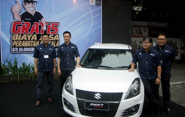 Suzuki Hadirkan Servis Gratis Hingga 50.000 Km  