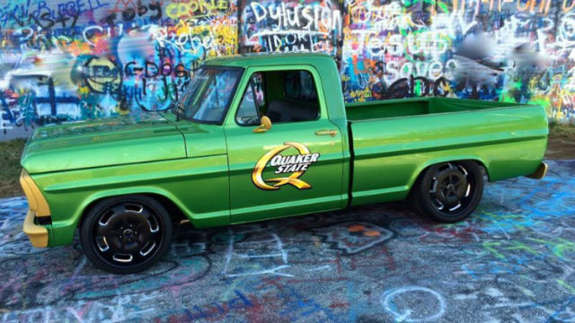 Tommy Pike: Padukan Ford F-100 (1969) dengan Mesin Cadillac CTS-V  