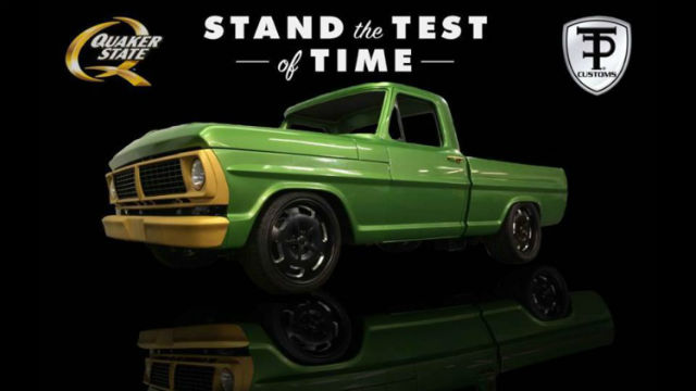 Tommy Pike: Padukan Ford F-100 (1969) dengan Mesin Cadillac CTS-V  