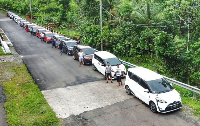 TOSCA TOMCAT Gelar Turing Akhir Tahun ke Carita-Banten  