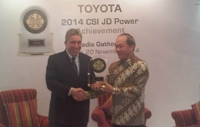 Toyota Astra Motor Raih Penghargaan CSI Study 2014  