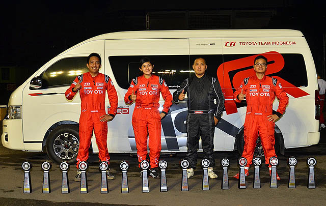 Toyota Team Indonesia Pertahankan Posisi Puncak di Kejurnas Slalom  
