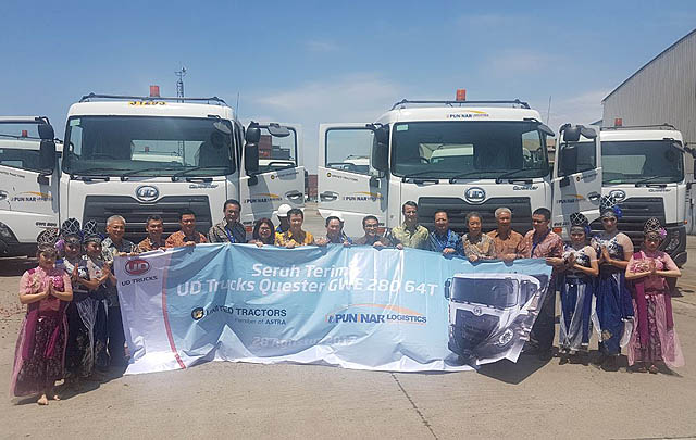 Serah Terima Unit Baru, UD Trucks Dukung Peningkatan Performa Logistik di Indonesia  