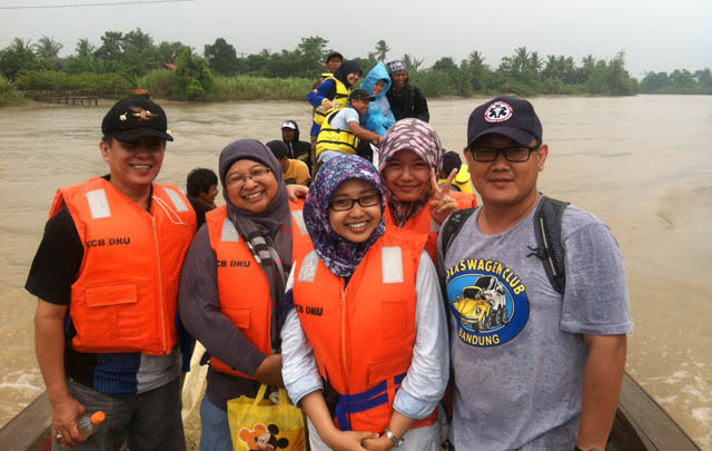 VCB Kembali Bantu Korban Banjir  