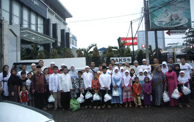 VEI Berbagi Bersama Anak Yatim di BSD