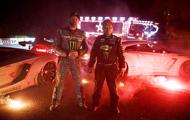 Battle Drift: Daigo Saito vs Vaughn Gittin Jr  