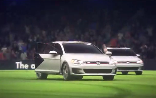 Video: Aksi VW Golf Rayakan Kemenangan Jerman  