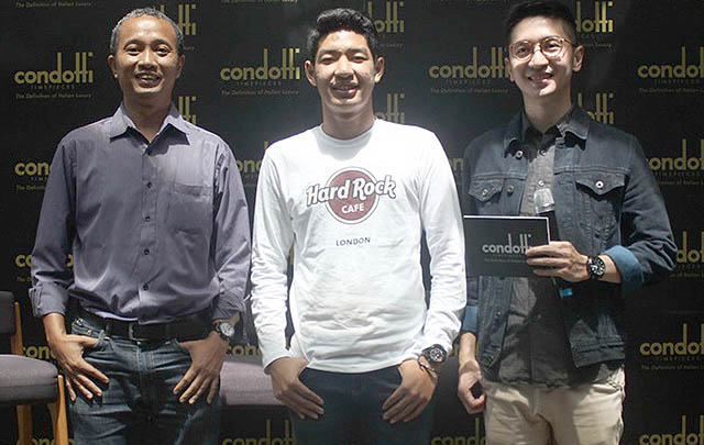 Dua Pebalap Nasional Hadiri Peluncuran Condotti Timepieces dari Watch Studio  