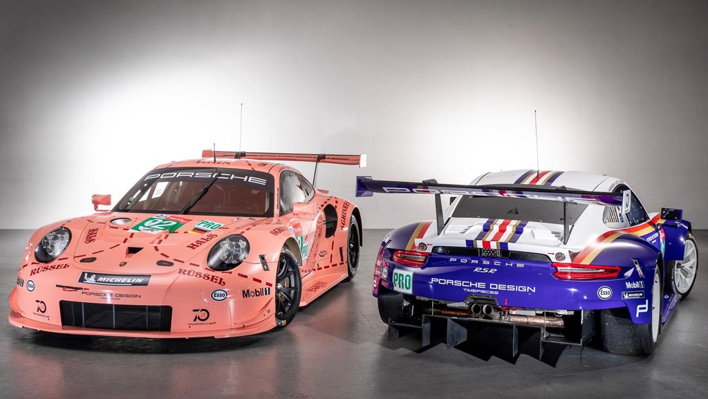 Porsche 911 RSR Pakai "Zirah" Legendaris di Le Mans  