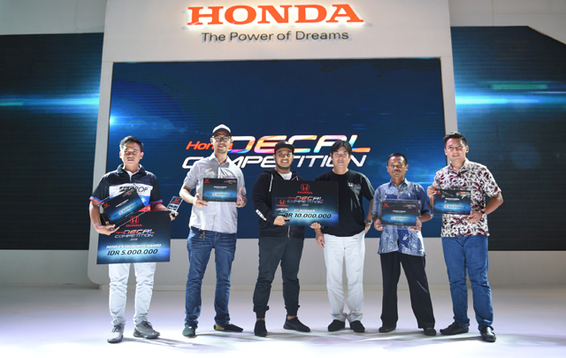 IIMS 2018: Ini Pemenang Honda Decal Competition Honda Civic Type R  