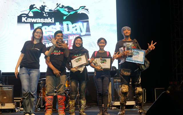 Kawasaki Fest Day Medan "Pecah" dengan 500 Bikers  