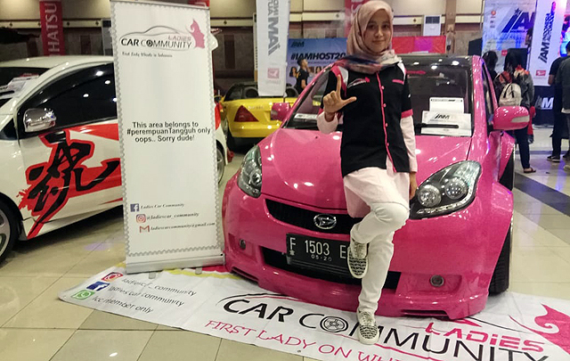 Ladies Car Community, Eksis di Kontes Modifikasi Sabet Juara 2  