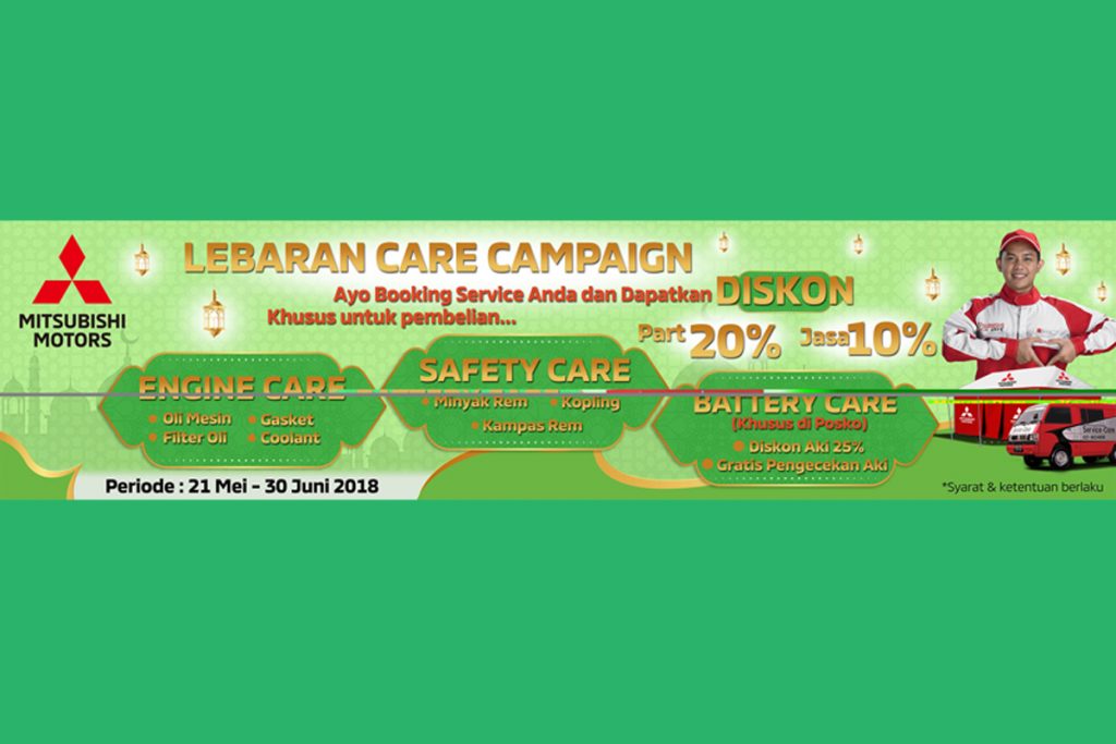 Mitsubishi Motors Hadirkan Lebaran Care Campaign 2018  