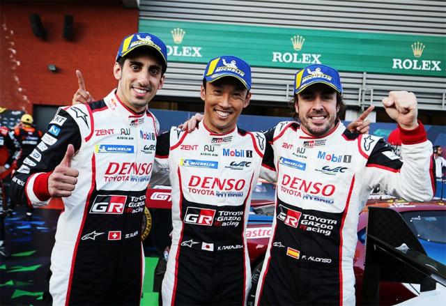 Pakai Toyota Hybrid, Fernando Alonso Menang di WEC  
