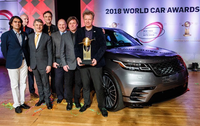 Range Rover Velar Raih World Car Design of the Year di World Car Award 2018  