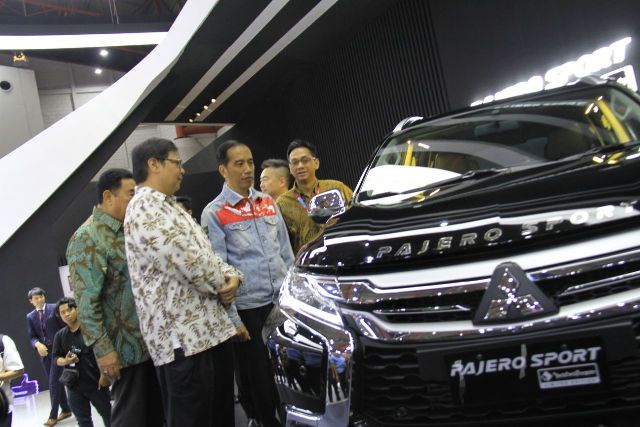 IIMS 2018: Presiden RI Jokowi Yakin dengan Mobil Listrik  