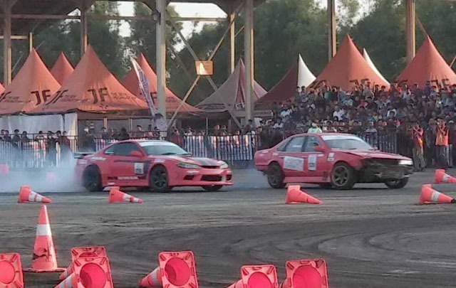 Alinka Hardianti Jadi Jawara Putaran 1 Kejurnas Drift 2018  