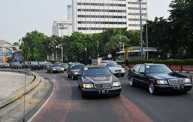 Hari Ke-2, Jamnas MB Club INA ke-10 Gelar Defile  