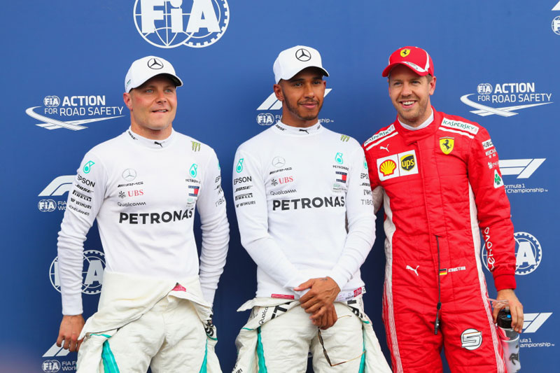 Hamilton Waspadai Hujan dan Ban Ferrari di F1 Perancis 2018  
