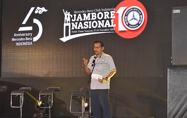 Jamnas Mercedes-Benz Club Indonesia ke-10 Resmi Dibuka  