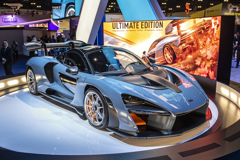 McLaren Senna Jadi Cover Forza Horizon 4  