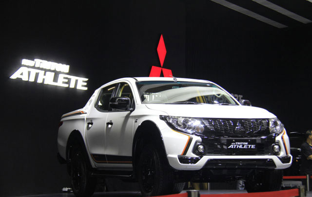 IIMS 2018: Mitsubishi Pajero Sport Rockford Fostage Limited Edition dan New Triton Athlete Tampil Kian Segar  