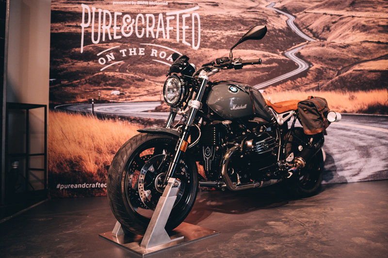 Pure&Crafted Geber BMW R nineT Pure Keliling Eropa  