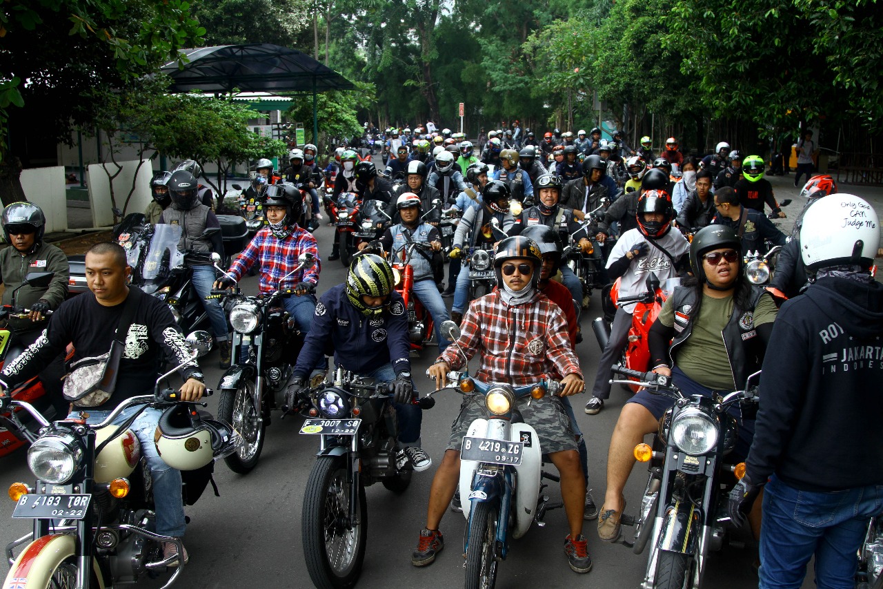 Keseruan Bikers Sunmori Menuju IIMS 2018  