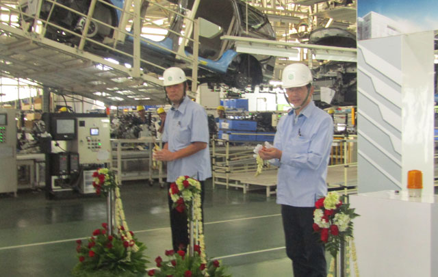All New Suzuki Ertiga Lakukan Peresmian First Production di Pabrik Cikarang  