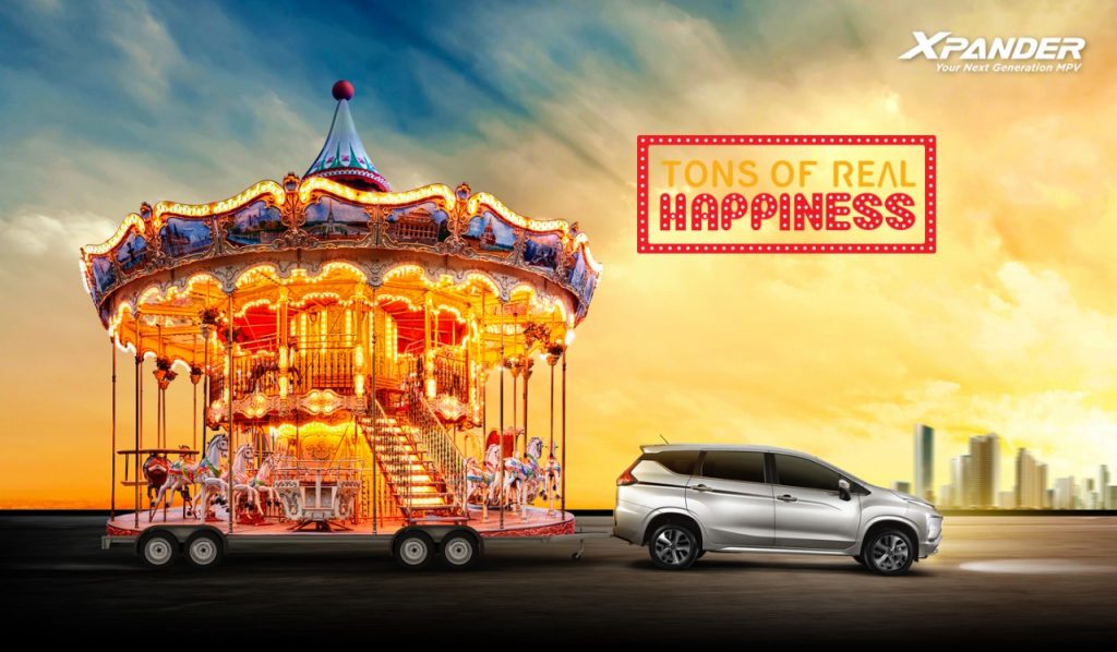 Mitsubishi Xpander Persembahkan "Tons of Real Happiness"  