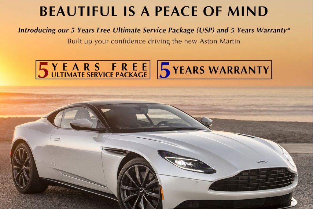 Program Garansi Lima Tahun Aston Martin  
