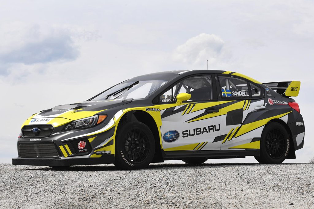 WRX STI Rallycross 2018 Ikut Ketegangan Nitro Circus  